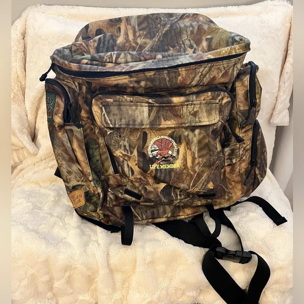 Camo utility backpack